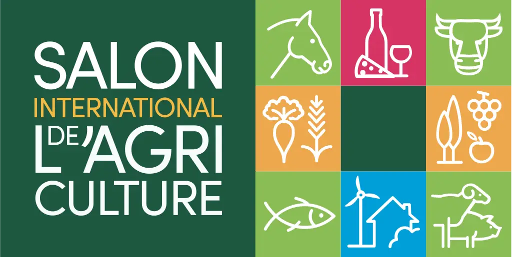 Logo du Salon International de l'Agriculture 2023.